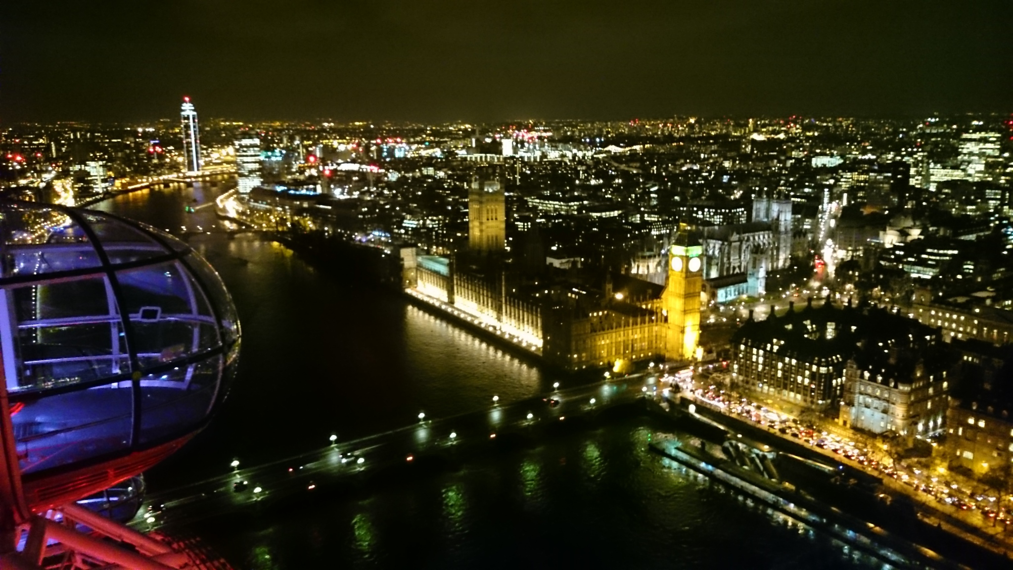 dsc 0819 - Una subida al London Eye de noche